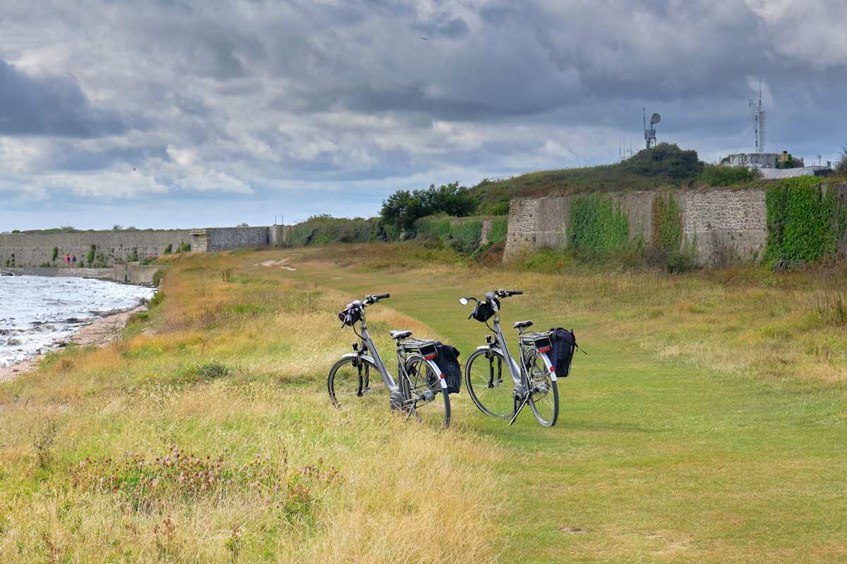 Bikes at Saint-Vaast-la-Hougue, France